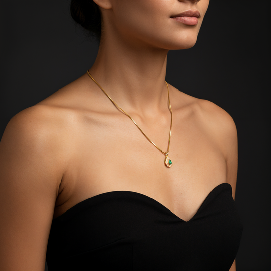 Damla Yeşil Kolye★★★★★