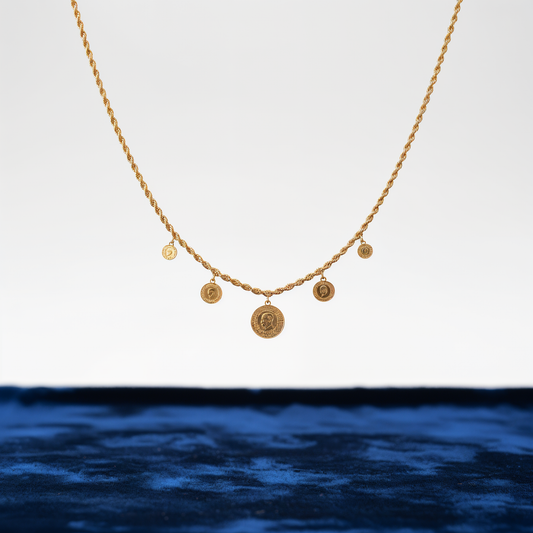 5 Li Çeyrek Burgu Kolye★★★★★