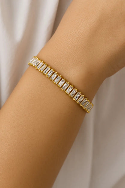 Xuping Rose Gold Zirkon Taşlı Bileklik★★★★★
